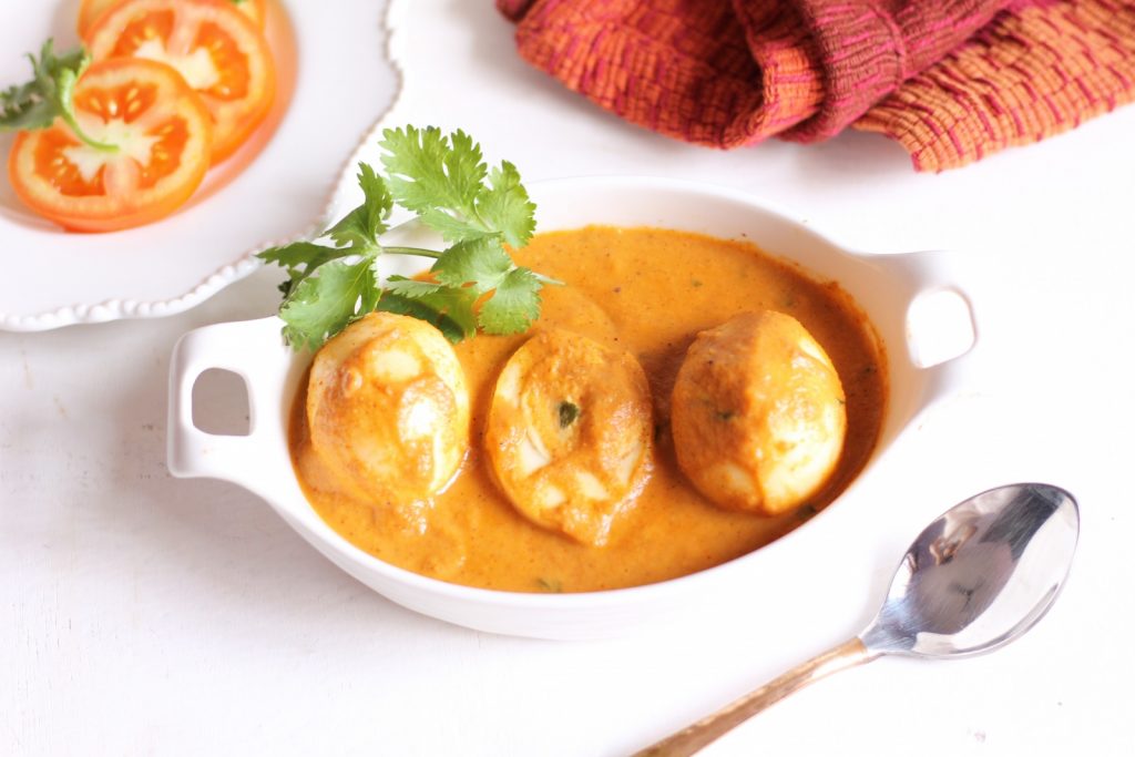 Egg butter masala